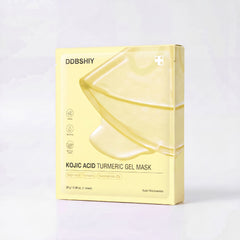 DDBSHIY Kojic Acid Turmeric Collagen Hydrogel Mask box