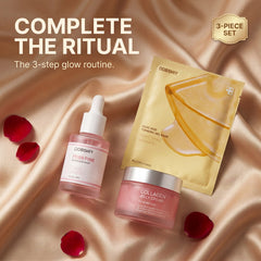 DDBSHIY 3-piece glow ritual: PDRN serum, gel mask and jelly cream