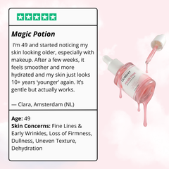 DDBSHIY PDRN Pink Peptide Anti-aging Serum bottle from the jijo with pink and white packaging, 30ml size.
