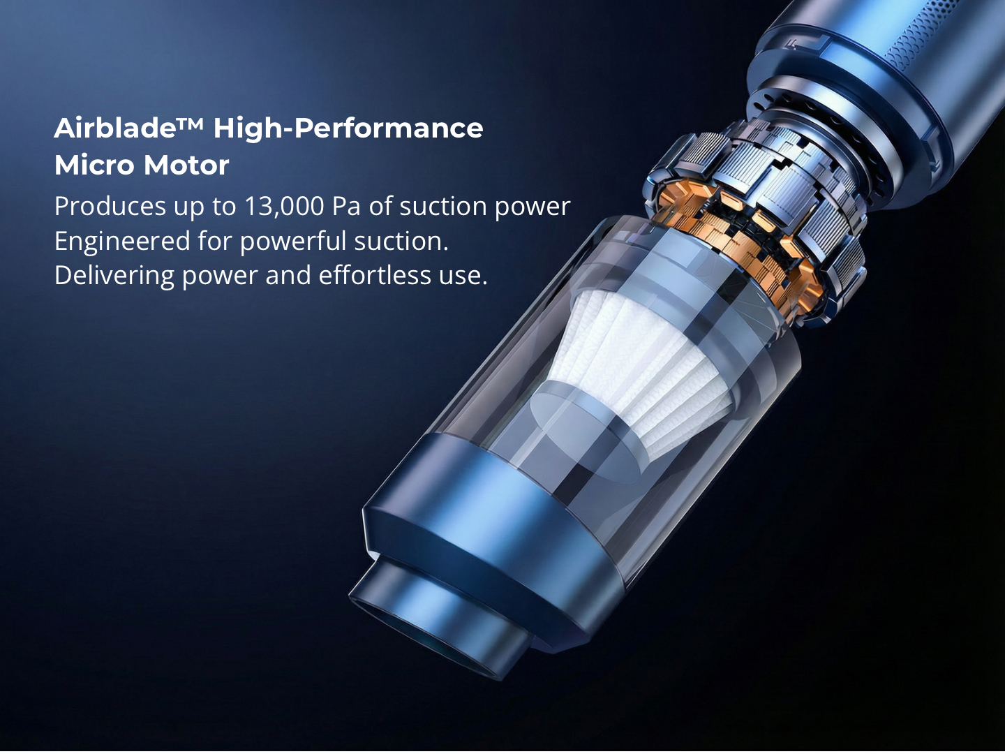 Airzoclean V11 High-Performance Mini Vacuum