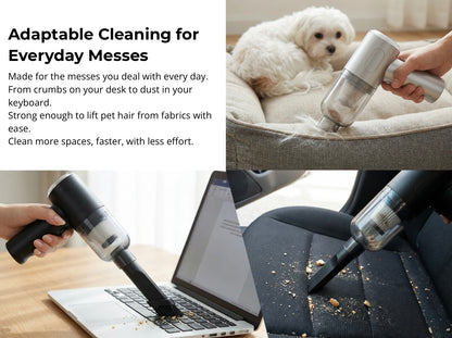 Airzoclean V8 High-Performance Mini Vacuum