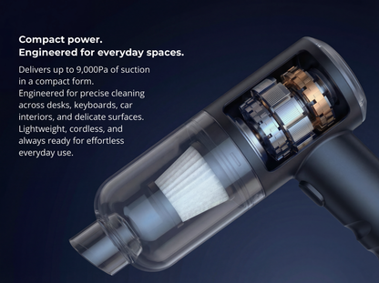 Airzoclean V8 High-Performance Mini Vacuum