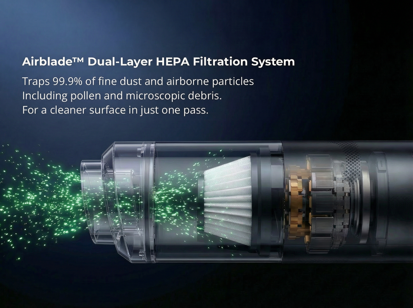 Airzoclean V11 High-Performance Mini Vacuum